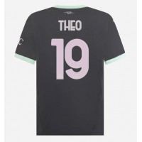 Maglia Calcio AC Milan Theo Hernandez #19 Terza Divisa 2024-25 Manica Corta